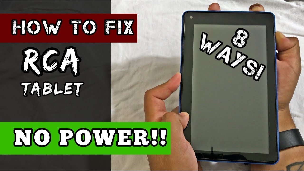 Fix RCA Tablet Doesn't Turn ON [Works in 2021]