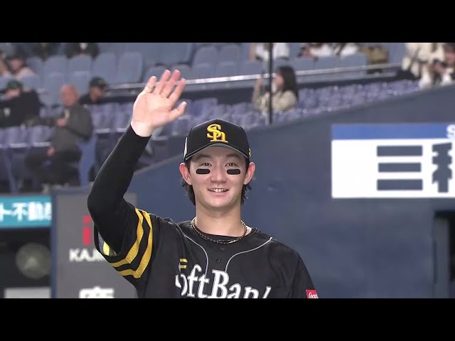 ホークス・正木智也選手ヒーローインタビュー 4月8日 オリックス・バファローズ 対 福岡ソフトバンクホークス