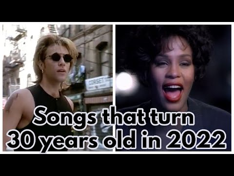 120 Songs That Turn 30 Years Old in 2022