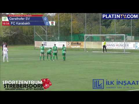 30.10.16 Gersthofer SV - FC Karabakh - Highlight  (1. Halbzeit / 17:00) am 30.10.2016 10:38