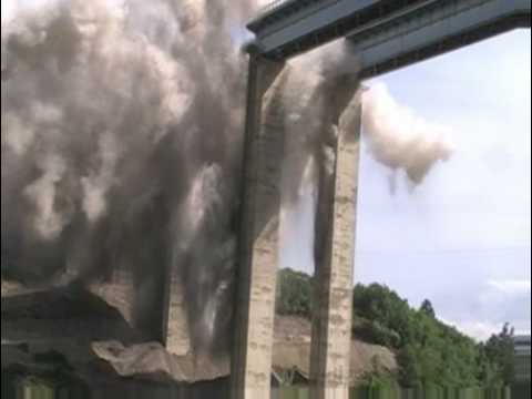 #14 - NITREX - NOCE bridge  controlled demolition