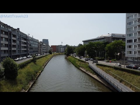 Ghent, Belgium by Drone in 4K