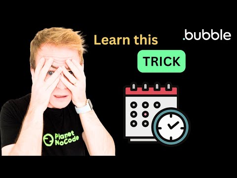 How to hide time from the Bubble calendar thumbnail