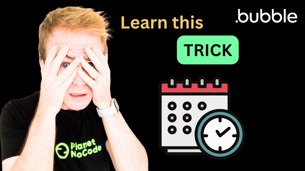 How to hide time from the Bubble calendar thumbnail