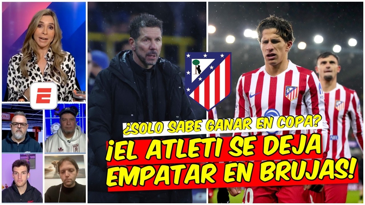 El Atleti NO SABE GANAR. Se DEJÓ EMPATAR y PELIGRA su pase a 8vos de la CHAMPIOS LEAGUE | Exclusivos