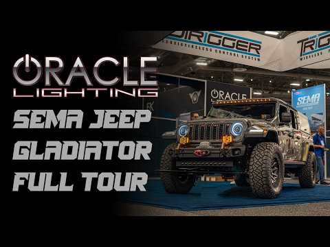 Inside ORACLE Lighting’s Jeep Gladiator Build at SEMA (New Products Revealed)