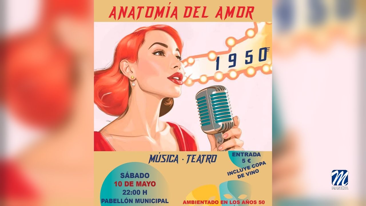 El sábado tendrá lugar el evento “Anatomía del amor”