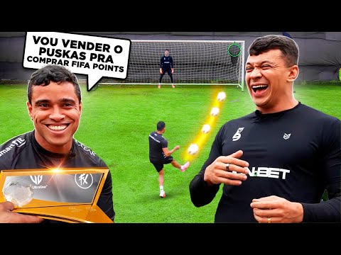 SERÁ QUE WENDELL LIRA AINDA SABE JOGAR BOLA?! (X1 NO CAMPO E NO FIFA) 🤯