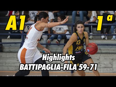 A1: Highlights Omeps Battipaglia - Fila San Martino (1^ g.)