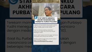 Download lagu Purbaya's Moments of Scolding His Staff After They Asked the Media to End the Interview: 'Why Did... mp3 Download lagu Purbaya's Moments of Scolding His Staff After They Asked the Media to End the Interview: 'Why Did... mp3