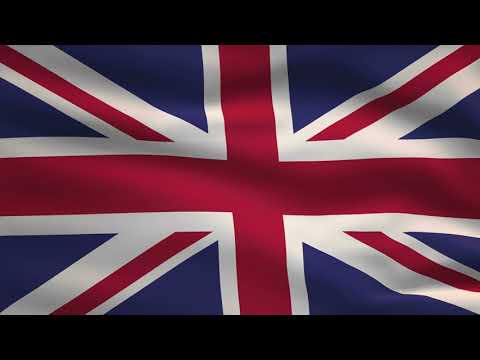United Kingdom Waving Flag Animation | 8k Ultra HD | Flags of the World