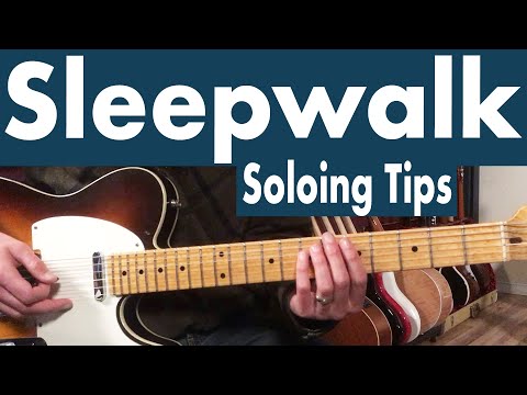 Sleepwalk Soloing Tips | Santo & Johnny Guitar Lesson | Jon MacLennan Soloing Lesson