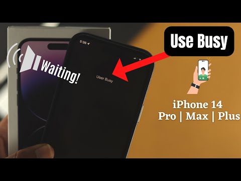 iPhone 14's: How to Fix Incoming Call Busy Problem! [Waiting]