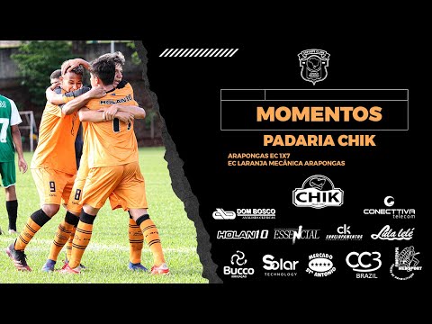 Momentos chik - Arapongas EC 1x7 EC Laranja Mecânica Arapongas - 7ª Rodada da 3ª Divisão Paranaense