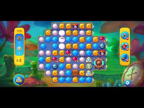 Fishdom level 7721 no boosters フィッシュダム