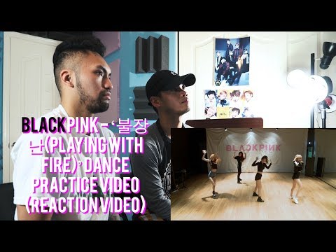 BLACKPINK - ‘불장난(PLAYING WITH FIRE)’ DANCE PRACTICE VIDEO - (REACTION VIDEO) - G8briel