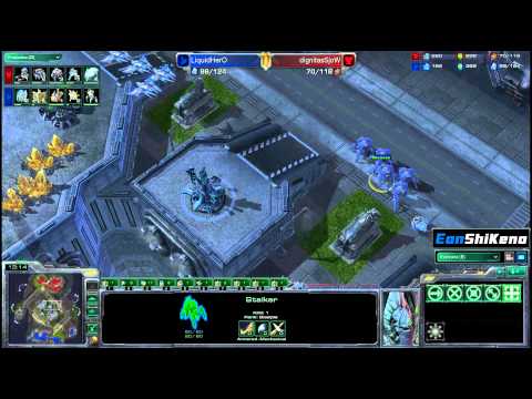LiquidHero vs d.Sjow PvT Game 1 Starcraft 2 EonShiKeno