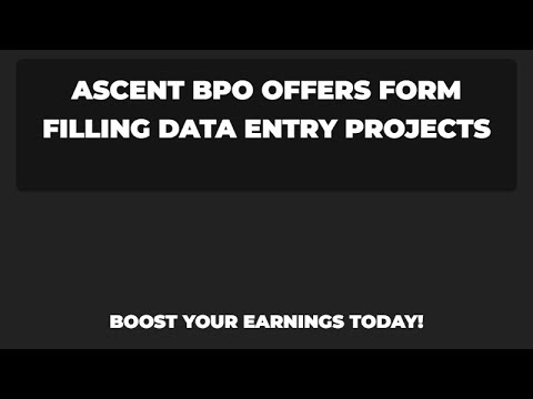 Offline data entry form filling projects