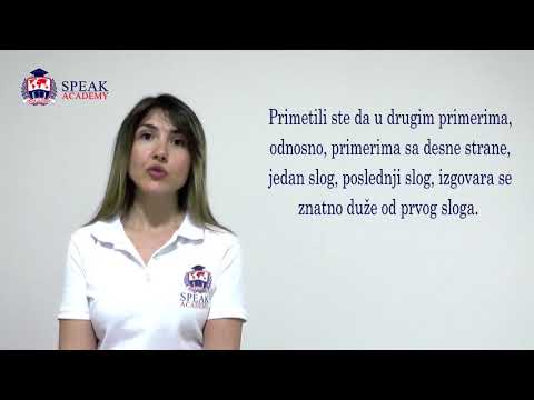 Serbian Lesson 2.4 - Outbound and upward short accents and Post-accent length -  Serbian language