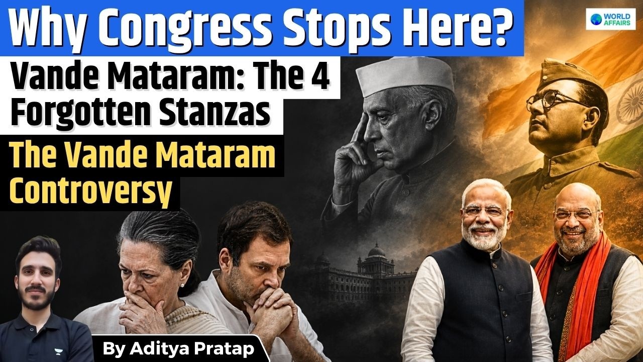 Why Congress Will Sing Only 2 Stanzas of Vande Mataram? What Do the Other 4 Say?