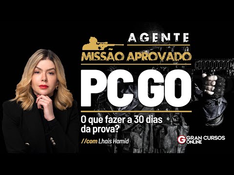 Mission approved PC GO Agent Contest - What to do 30 days before the test? with Lhais Hamid