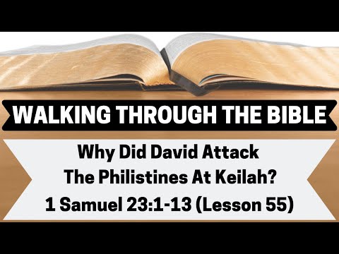 Why Did David Attack The Philistines At Keilah? | 1 Samuel 23:1-13 | Lesson 55 | WTTB