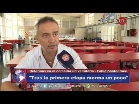 Reformas en el comedor universitario.