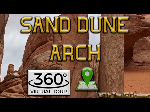 🏞️💎 Hidden Gem of Arches National Park - Sand Dune Arch Trail, Utah - 4K - POV - 2021 - Virtual Tour