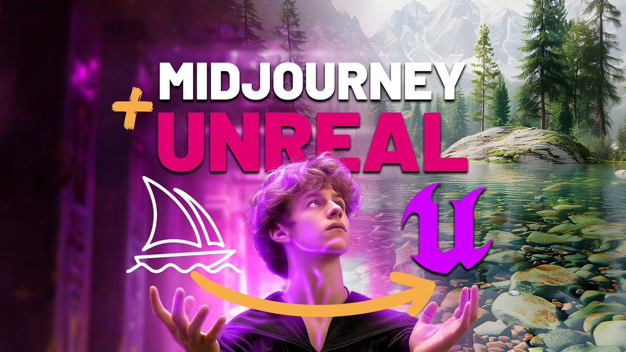 Criando Cenários na UNREAL com o Midjourney (Imagem 2D para o 3D)