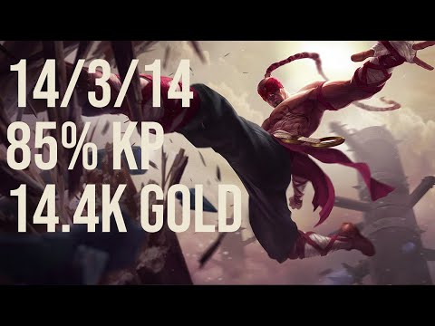 Juhana Lee Sin Jungle vs Diana KR 11.14 Challenger Replay