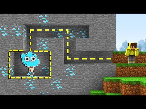GUMBALL'I SAKLAYIP ARADIK - Minecraft