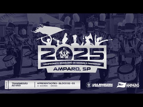BLOCO 02 • 03 🔴 AO VIVO | CAMPEONATO BRASILEIRO 2025 | MODALIDADE MARCHA • AMPARO 23.11