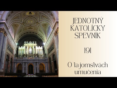 JKS 191 O tajomstvách umučenia #bielasobota