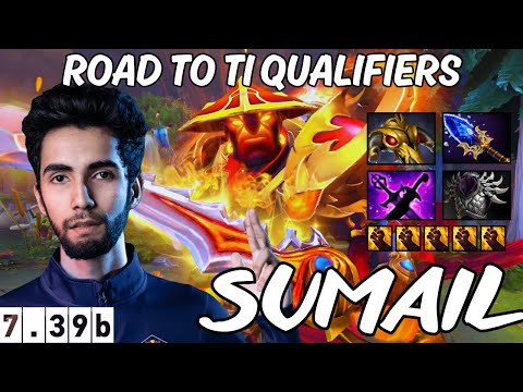 SUMAIL’S EMBER SPIRIT 🔥 – TI QUALIFIERS DOMINANCE!