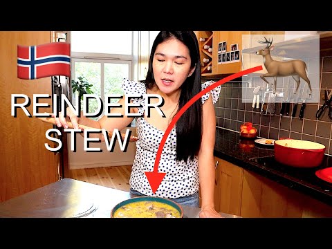 FINNBIFF I REINDEER MEAT STEW I AUTUMN RECIPE I NORWAY VLOG