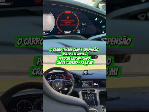 🤯 Esse Porsche MEMORIZA onde precisa levantar a suspensão!