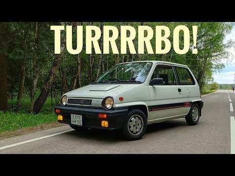 Honda City Turbo. Японская турбо-ОКА, которой СОРОК лет