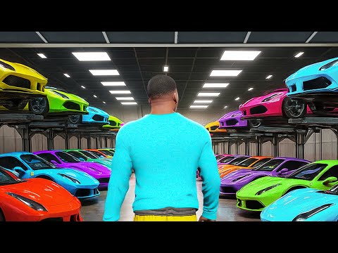 AS GARAGENS SECRETAS DO GTA 5 - O FILME