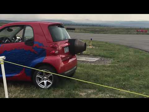Smart car with jet engine