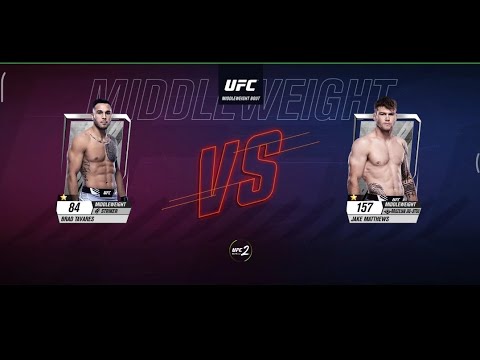 Brad Tavares VS Jake Matthews 2nd Fight || MMA ||