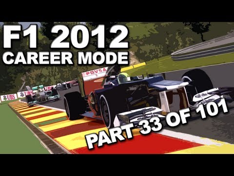F1 2012: Career Mode Walkthrough (33/101) - Belgian Grand Prix (SEASON 2/WILLIAMS) - HD