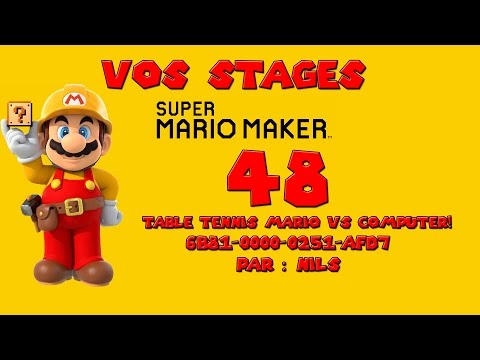 #48 - Table tennis Mario vs  computer!