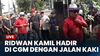 LIVE Ridwan Kamil Jalan Kaki ke CGM Bogor, Puncak Perayaan BSF CGM, Kisah Tukang Becak yang Viral