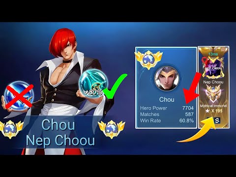 THIS IS HOW I REACH GLOBAL CHOU!!? AGAINST CURRENT NEW TANKY META HEROS IN EXP LANE!!?