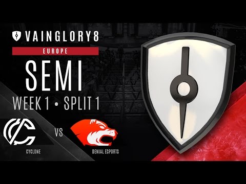 Cyclone vs Denial Esports - Semi Finals - Match 1 - Vainglory 8 Spring Opener EU Split 1 Week 1
