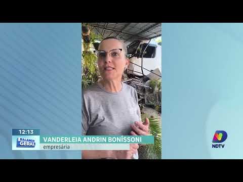 Carreta atinge supermercado e por pouco não provoca tragédia em Lindóia