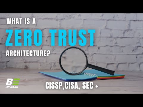 Understanding Zero Trust Architecture: Key Concepts to know for the CISSP exam
