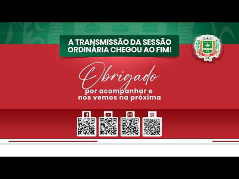 AO VIVO SESSÃO ORDINÁRIA - CMTR-RJ - 15/09/2026 - CÂMARA MUNICIPAL DE TRÊS RIOS