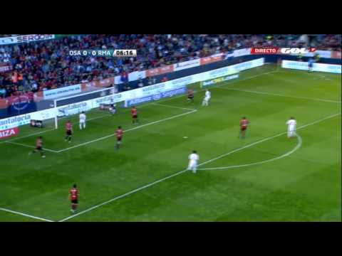 But de Benzema à la Van Basten Osasuna vs Madrid 31.03.2012 - Golazo