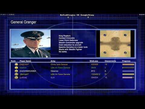 BoYcaH/Logica vs GooGle/Crazy |$150 Challenge |CNC:Generals:Zero Hour